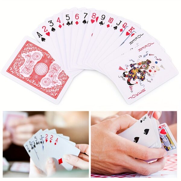 Playing Cards, Decks Of Cards Bulk, Poker Size, Blue And Red, Game Card - Image 4