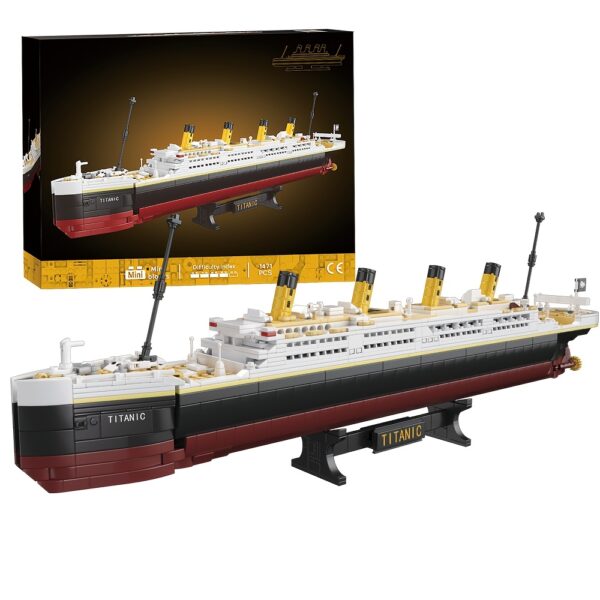 Titanic Model Building Block Kit, Adults Challenging Huge Titanic Cruise Ship Model Building Set, Adult Gifts, Birthday Gifts, Gifts For Friends, Family Ornaments