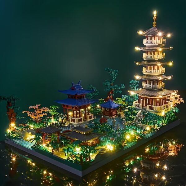 3800 + PCS Hangzhou West Lake building blocks, construction difficult toys, Christmas gifts - Image 3