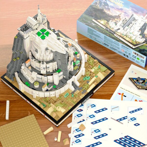 Minas Tirith Castle Building Block Set, MOC White City Movie Set Building Complex, Perfect for Home And Office Display, Fan Adult Toy Gift, Birthday, Christmas, Easter 1680pcs, Best for Christmas - Image 5