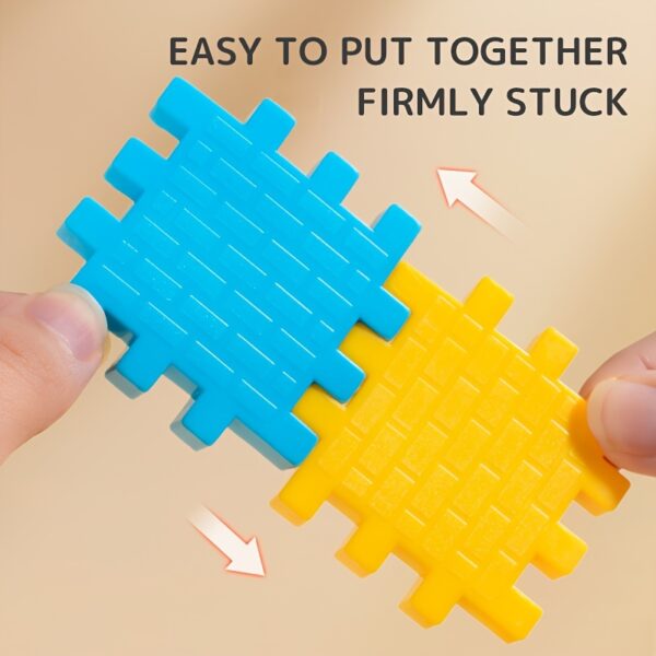 100/50pcs Building Blocks Toy Set - Educational Early Learning Stacking Blocks With Storage Bucket - Interlocking ABS Construction Toys For Kids - Ignite Imagination & Creativity - Image 9