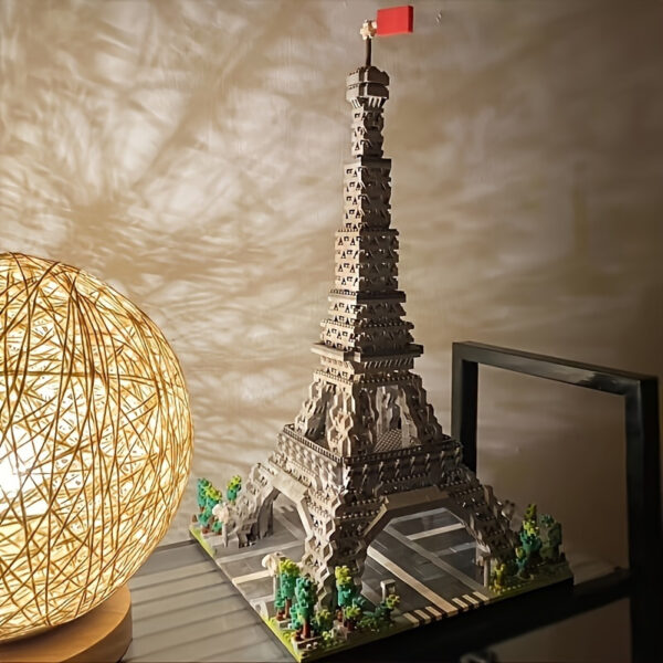 3585pcs Paris Eiffel Tower Builder Set | Immersive Micro Particle Building Blocks 3D Puzzle | STEM Educational Toys Collectible Display Model | 14 Educational gifts for teens and adults - Image 3
