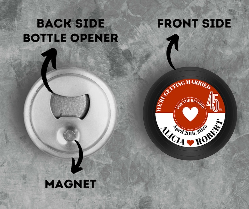 Beach Wedding Party Favors for Guests in Bulk. Magnetic Bottle opener - Image 7