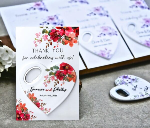 20 to 500 Pcs Wedding Favors for Guests in Bulk. Magnetic Bottle Opener. Wedding Magnet