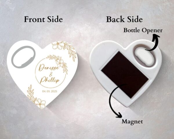 20 to 500 Pcs Wedding Favors for Guests in Bulk. Magnetic Bottle Opener. Wedding Magnet - Image 7