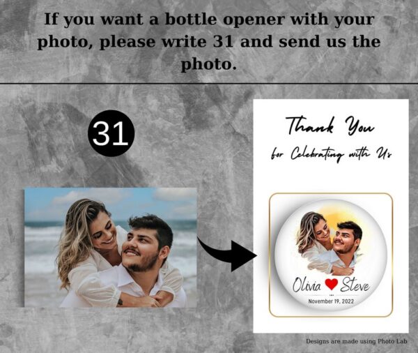 50 Pcs Bottle Opener Wedding Favors for Guests. Bulk Wedding Favors Minimalist. Cheap Wedding Gifts. Magnet Souvenirs - Image 7
