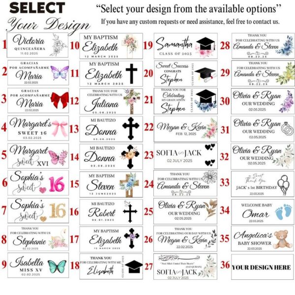 Personalized Sweet 15 Daisy Candle Gift, Sweet 16 Birthday Party Gift, Quinceañera Favors For Guest, Personalized Gift, Sweet 15 Candle Gift - Image 10