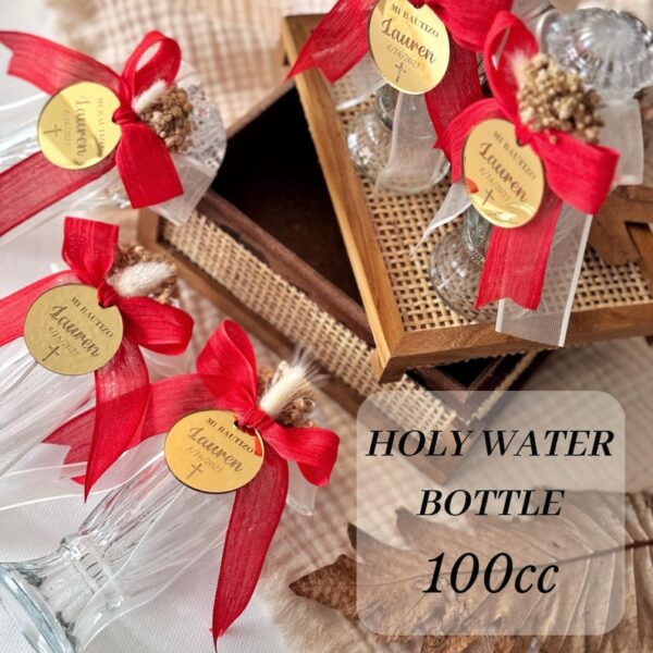 Holy Water Bottle, Baptism Favors For Boy and Girl, Christening Favor, Holy Communion Favor, Empty Blessed Holy Water Bottle, Religious Gift