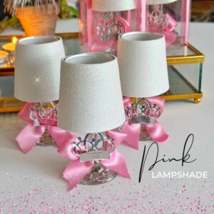 Welcome Baby Gift, Thank You Gifts for Guests, Candle Gift for Girl, Personalized First Birthday Lampshade Candle Gift, Baby Shower Gift