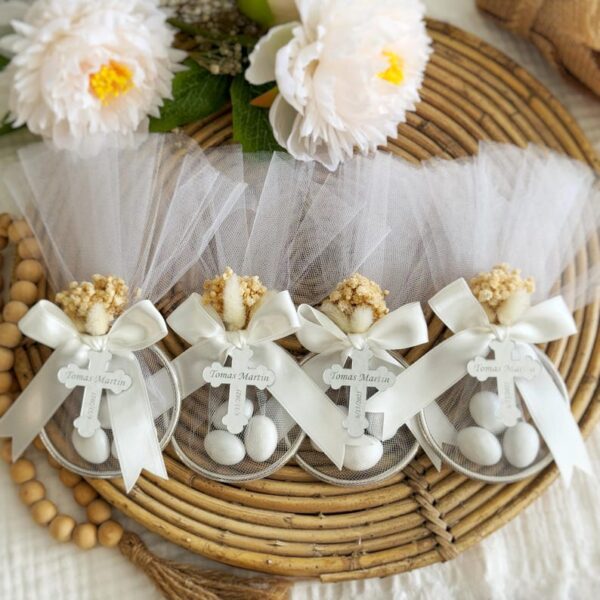 Unique Personalized Baptism Favor, Custom Almond Candy Gifts for Boy and Girl, Christening Favor, Mi Bautizo Keepsake, Holly Communion Favor - Image 3