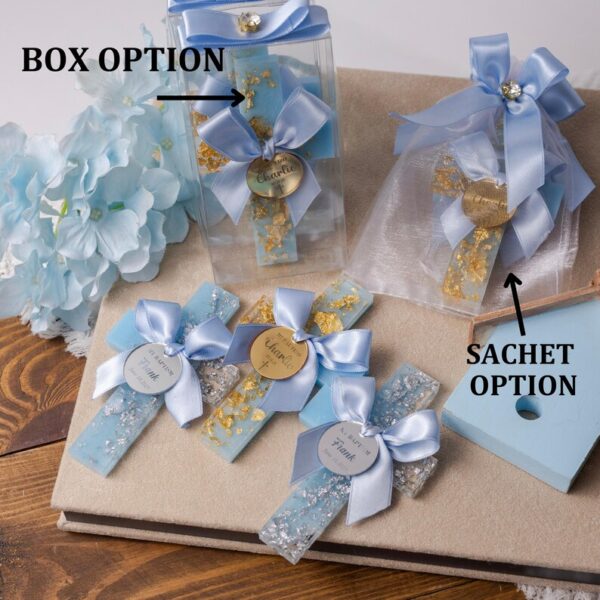 Custom Baptism Pink Cross Favors, Unique Baptism Favors For Girls and Boys, Cross Favors, Christening Gifts, First Holy Communion Favors - Image 4