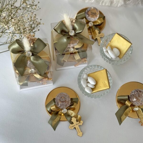 Luxury Silver Crystal Glass Wedding Favor Boxes, Personalized Candy Jar Favors, Wedding Candy Jar Favors, Customized Wedding Sweet Jars - Image 7