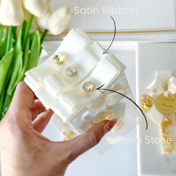 Gold Personalized Baptism Favors For Boy, Baptism Thank You Magnet, Blue Baptism Favor, Christening Favor, Mi Bautizo Favors, Communion Gift - Image 5