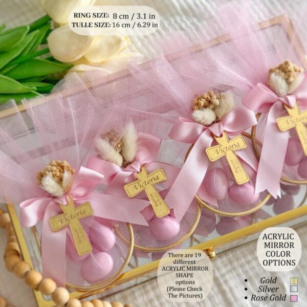 Personalized Baptism Almond Candy Favor, Unique Baptism Gift, Christening Favor, Baptism Thank You Gift, Holy Communion Favor, Mi Bautizo - Image 7