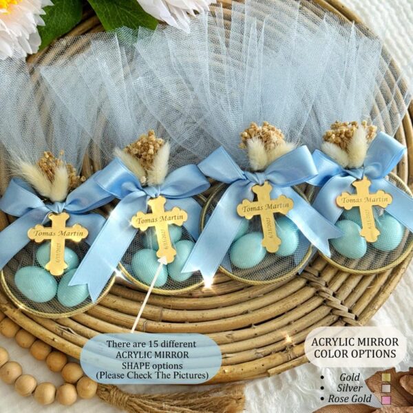 Unique Personalized Baptism Favor, Custom Almond Candy Gifts for Boy and Girl, Christening Favor, Mi Bautizo Keepsake, Holly Communion Favor - Image 8