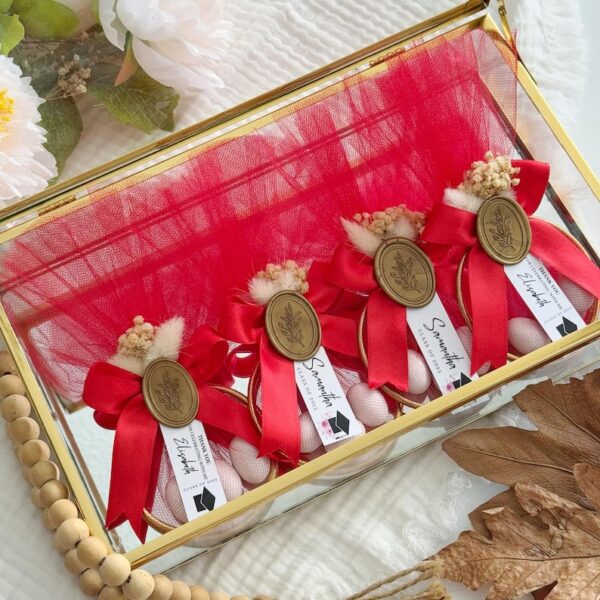Class of 2025 Graduation Candy Favors, Personalized Almonds, Tulle Puff Wax Seal, Custom Name and Tassel Tag, College Grad Gift, Grad Favor - Image 9