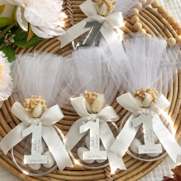 Personalized 1st Birthday Party Favors, Birthday Candy Gifts for Girl and Boys, Welcome Baby Favor, Baby Shower Keepsake Gift, Candy Gift - Image 2