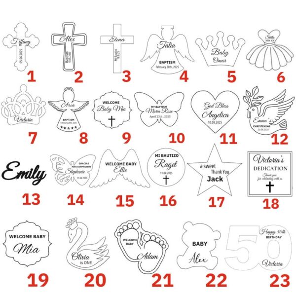 Custom Baptism Chocolate Favor, Personalized Christening Chocolate Gift, Holy Communion Chocolate Treats, Custom Party Favors, Chocolate Box - Image 10