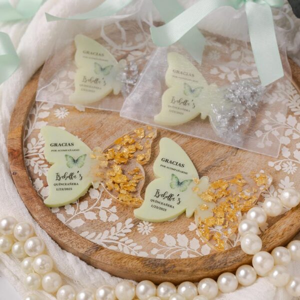 Quinceañera Butterfly Party Favors, Mis Quince Años Favors, Sweet 16 Birthday Gift, Personalized Gifts, Baby Shower Favor for Girls and Boys - Image 9
