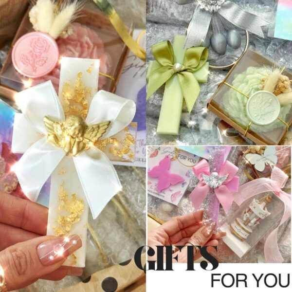 White Personalized Baptism Almond Candy Favor, Custom Christening Gift, Holy Communion Favor, Mi Bautizo Thank You Gift, Unique Party Favors - Image 5