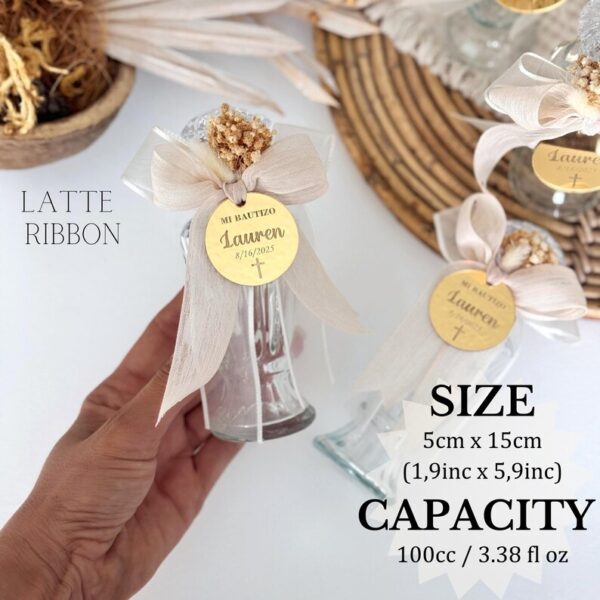 Holy Water Bottle, Baptism Favors For Boy and Girl, Christening Favor, Holy Communion Favor, Empty Blessed Holy Water Bottle, Religious Gift - Image 4