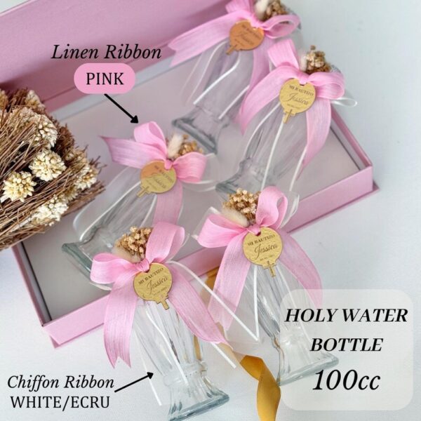 Holy Water Bottle, Baptism Favors For Boy and Girl, Christening Favor, Holy Communion Favor, Empty Blessed Holy Water Bottle, Religious Gift - Image 4