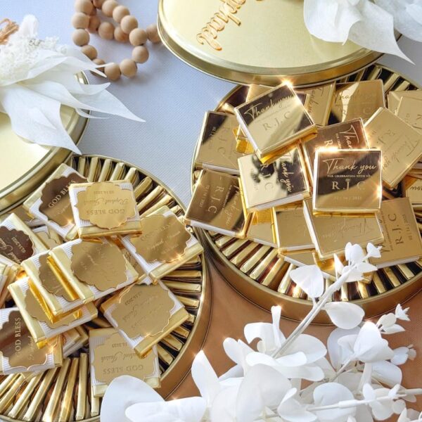 Custom Baptism Chocolate Favor, Personalized Christening Chocolate Gift, Holy Communion Chocolate Treats, Custom Party Favors, Chocolate Box - Image 7