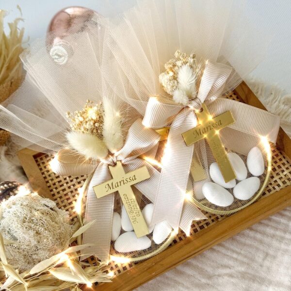 Personalized Baptism Favor with Almond Candy, Unique Christening Favors, Holy Communion Gift, Custom Mi Bautizo Keepsake for Boys and Girls - Image 6