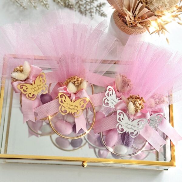 Custom Butterfly Baby Shower Favors, Welcome Baby Candy Gifts, Personalized Party Keepsakes, Butterfly Birthday Favors, Thank You Gifts