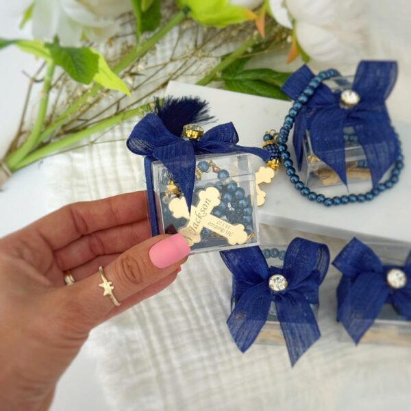 Butterfly Rosary Baptism Gifts, Christening Favor, Personalized Rosary Baptism Gifts for Girls and Boys, Communion Keepsake, Baptism Favor - Image 8