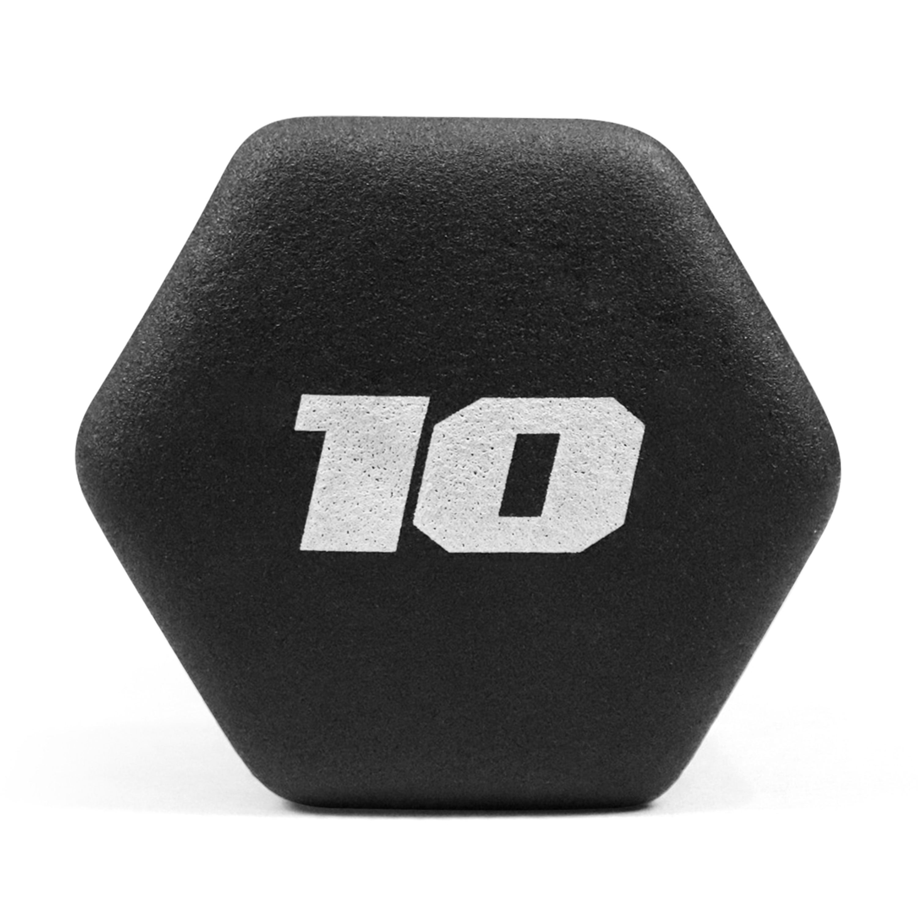 CAPHAUS Black Neoprene Dumbbells, Anti-slip Grip & Anti-roll Hexagon Shape, Muscle Building, Strength Building & Body Toning, Multiple Sizes, Sold in Pairs - Image 29