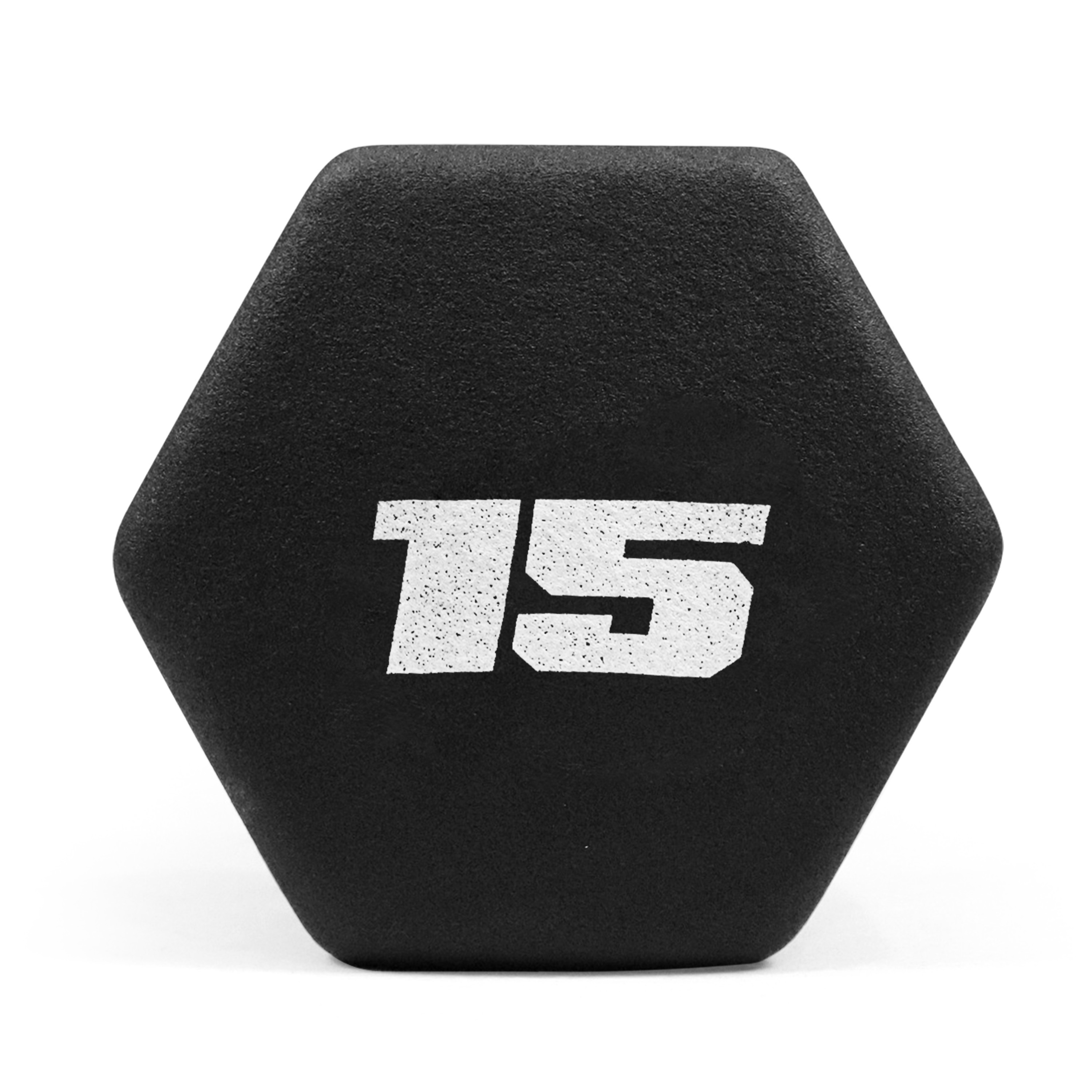 CAPHAUS Black Neoprene Dumbbells, Anti-slip Grip & Anti-roll Hexagon Shape, Muscle Building, Strength Building & Body Toning, Multiple Sizes, Sold in Pairs - Image 32