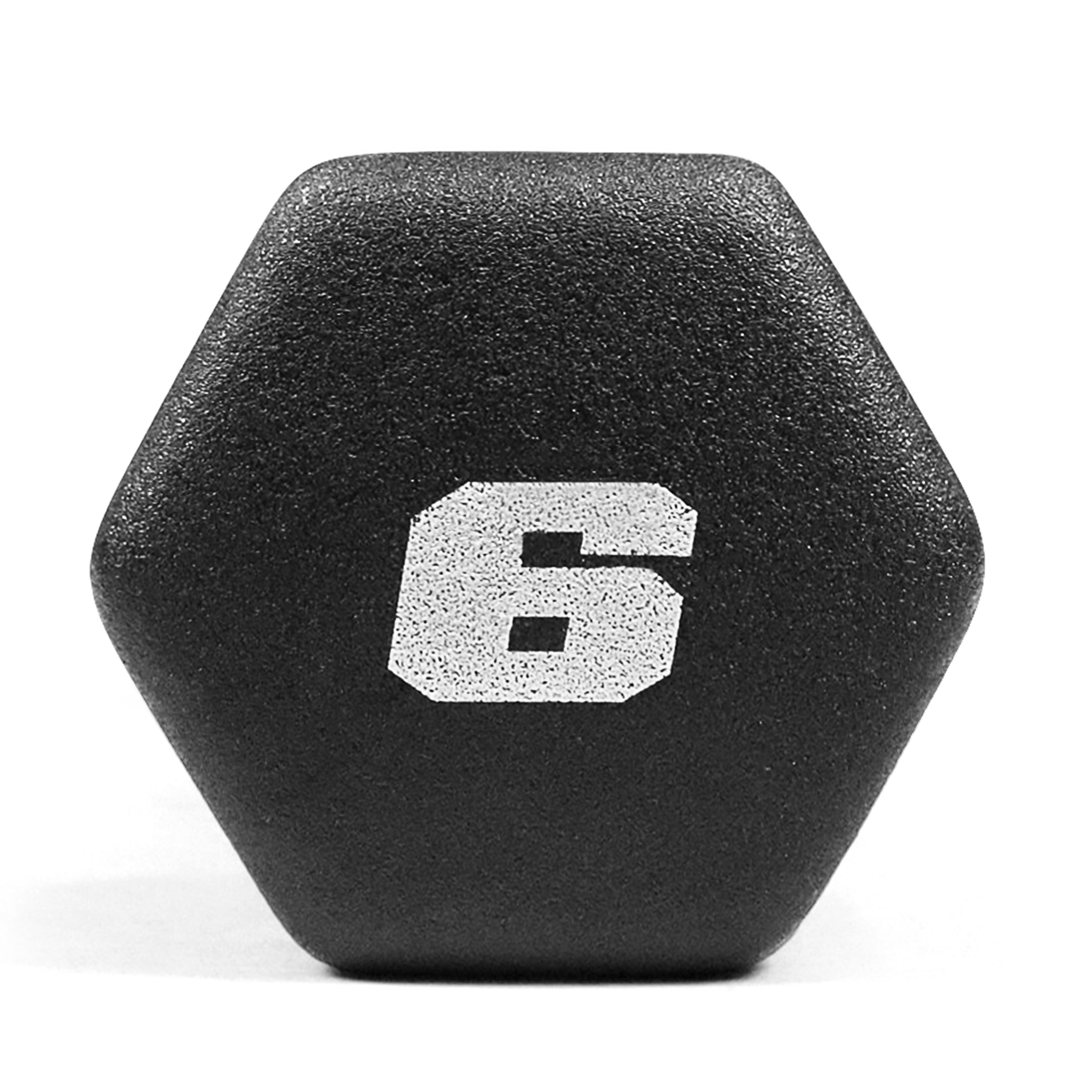 CAPHAUS Black Neoprene Dumbbells, Anti-slip Grip & Anti-roll Hexagon Shape, Muscle Building, Strength Building & Body Toning, Multiple Sizes, Sold in Pairs - Image 19
