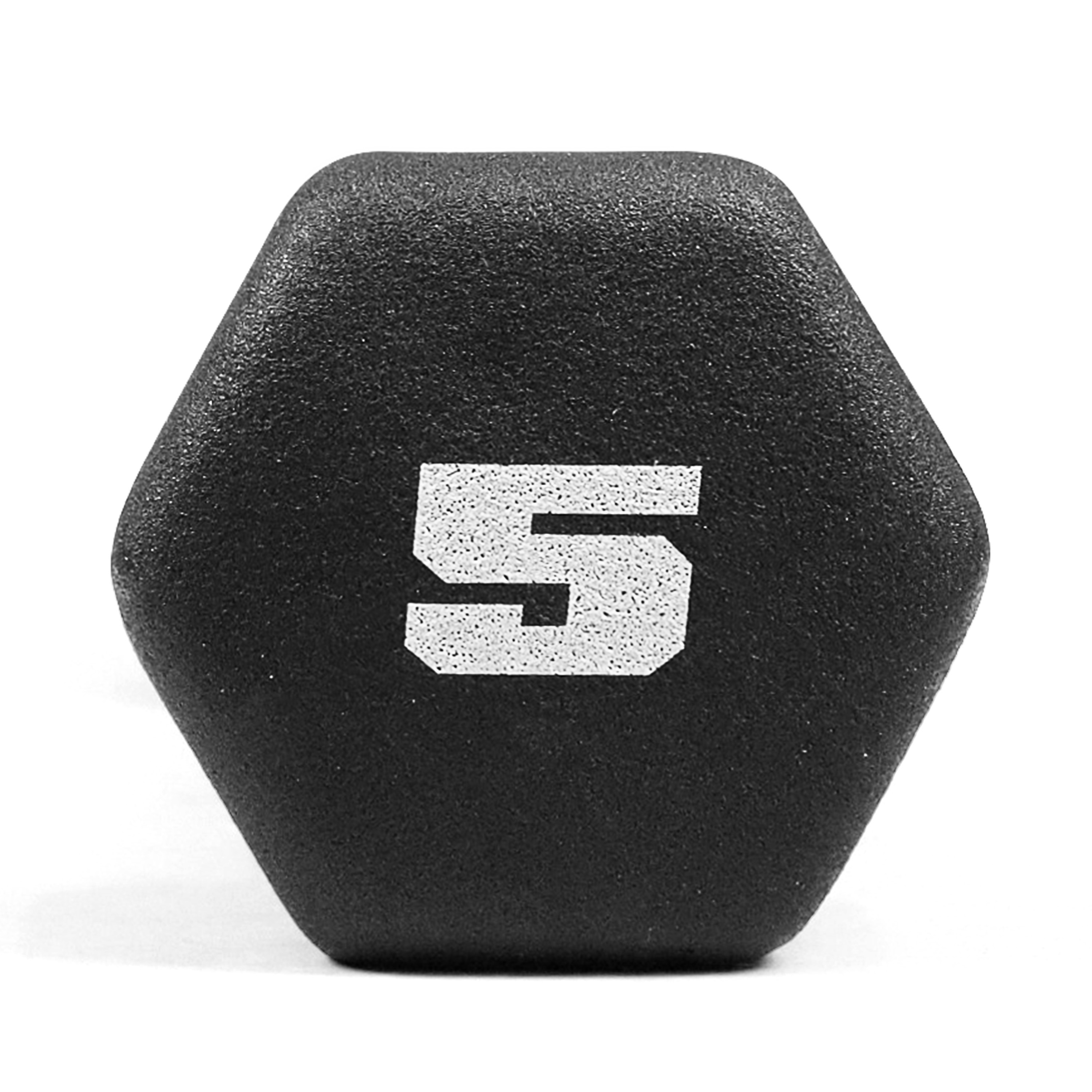 CAPHAUS Black Neoprene Dumbbells, Anti-slip Grip & Anti-roll Hexagon Shape, Muscle Building, Strength Building & Body Toning, Multiple Sizes, Sold in Pairs - Image 15