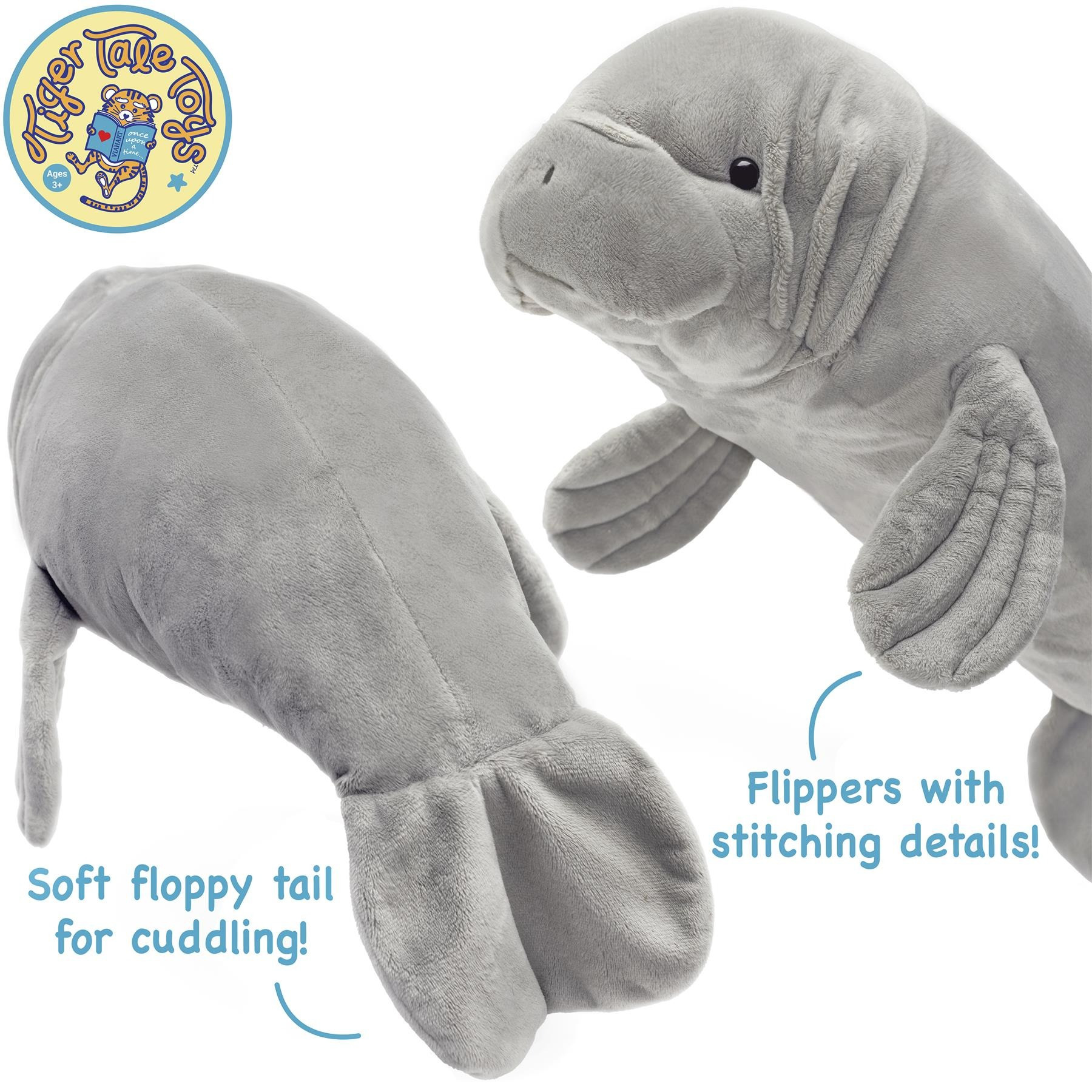 Morgan The Manatee - 21 Inch Stuffed Animal Plush - By Viahart - Image 3