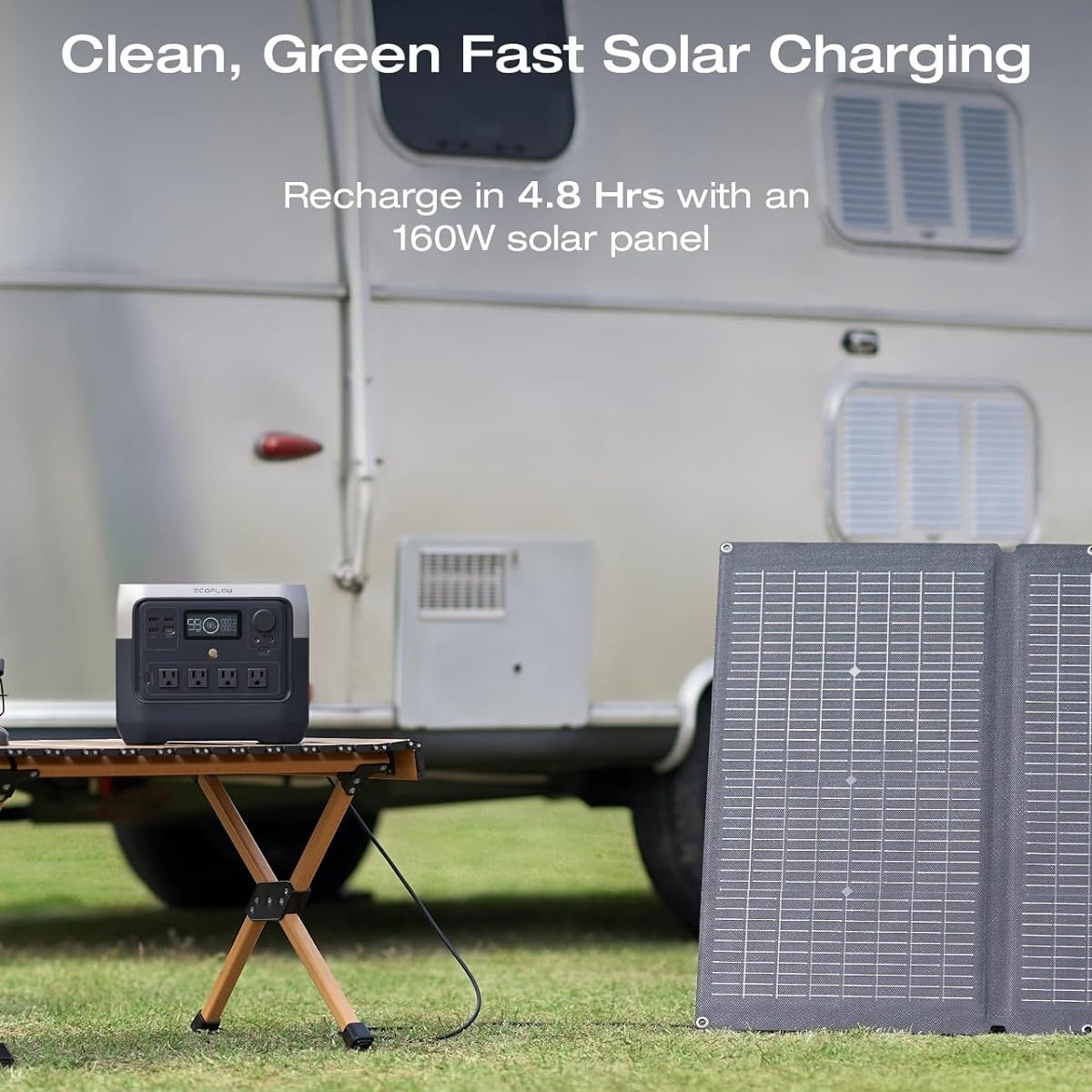 ECOFLOW Portable Power Station RIVER 2 Pro 700, 716Wh LiFePO4 Battery, 70 Min Fast Charging, 4X800W AC Outlets, Solar Power Bank for Outdoor Camping/RVs/Home Use Black (Solar Panel Optional, Father's Day) - Image 10