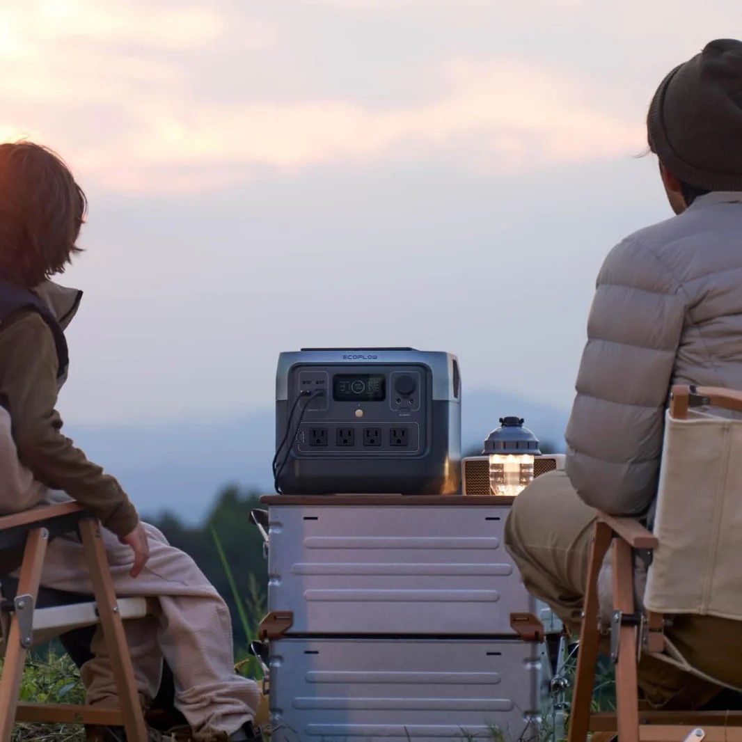 ECOFLOW Portable Power Station RIVER 2 Pro 700, 716Wh LiFePO4 Battery, 70 Min Fast Charging, 4X800W AC Outlets, Solar Power Bank for Outdoor Camping/RVs/Home Use Black (Solar Panel Optional, Father's Day) - Image 5