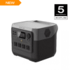 ECOFLOW Portable Power Station RIVER 2 Pro 700, 716Wh LiFePO4 Battery, 70 Min Fast Charging, 4X800W AC Outlets, Solar Power Bank for Outdoor Camping/RVs/Home Use Black (Solar Panel Optional, Father's Day)