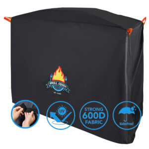 Vivicreate 31" x 17" Flat Top Griddle for Gas Grill & Camping – Stainless Steel BBQ Griddle Plate with Nonstick Surface – Outdoor Cooking for Charcoal, Tailgating, Parties