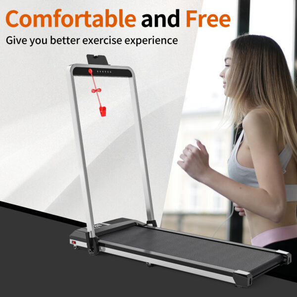 Treadmills, Treadmill Under Desk Walking Pad,2 in 1 Folding Treadmill for Home/Office with Remote Control and APP，Large Screen - Image 16