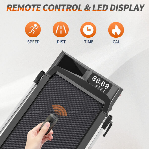 Treadmills, Treadmill Under Desk Walking Pad,2 in 1 Folding Treadmill for Home/Office with Remote Control and APP，Large Screen - Image 14