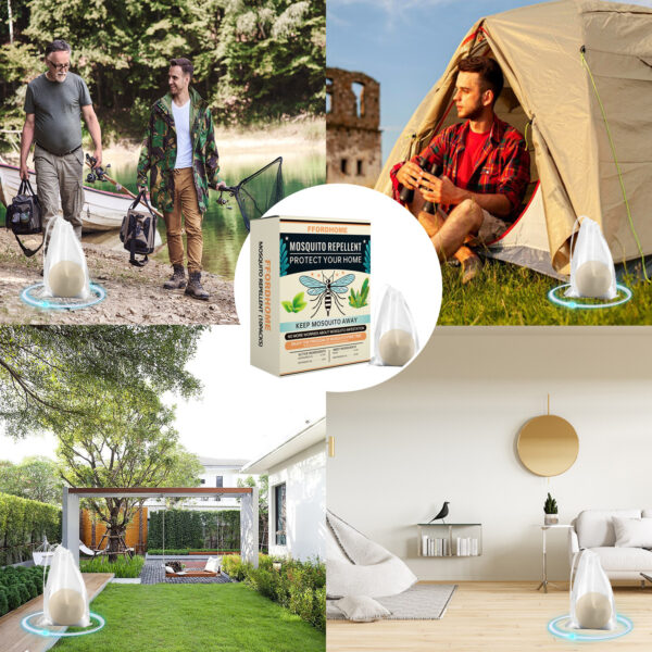 【Natural Mosquito Repellent Paper Balls】Mosquito Repellent for Patio，Long-lasting 60-Day Protection | Multi-Scene Use for Outdoor Camping/Home & Garden | Peppermint & Citronella Essential Oil Formula | Slow-Release Technology - Image 9
