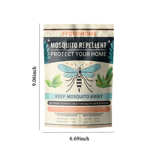 【Natural Mosquito Repellent Paper Balls】Mosquito Repellent for Patio，Long-lasting 60-Day Protection | Multi-Scene Use for Outdoor Camping/Home & Garden | Peppermint & Citronella Essential Oil Formula | Slow-Release Technology - Image 14