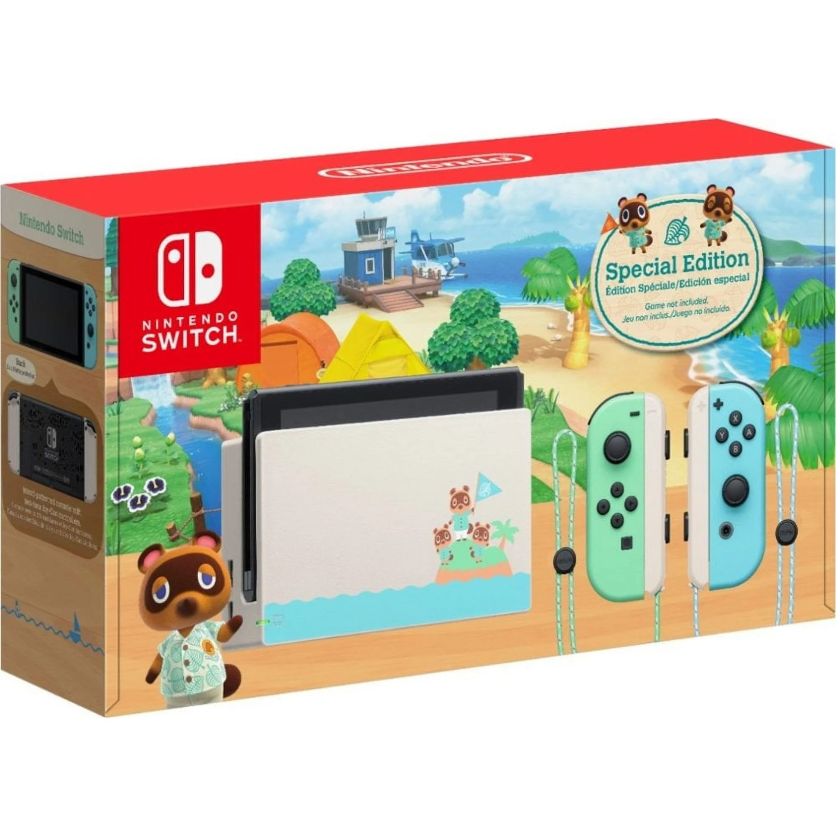 Nintendo Nintendo Switch - Animal Crossing New Horizons Edition Blue / Green