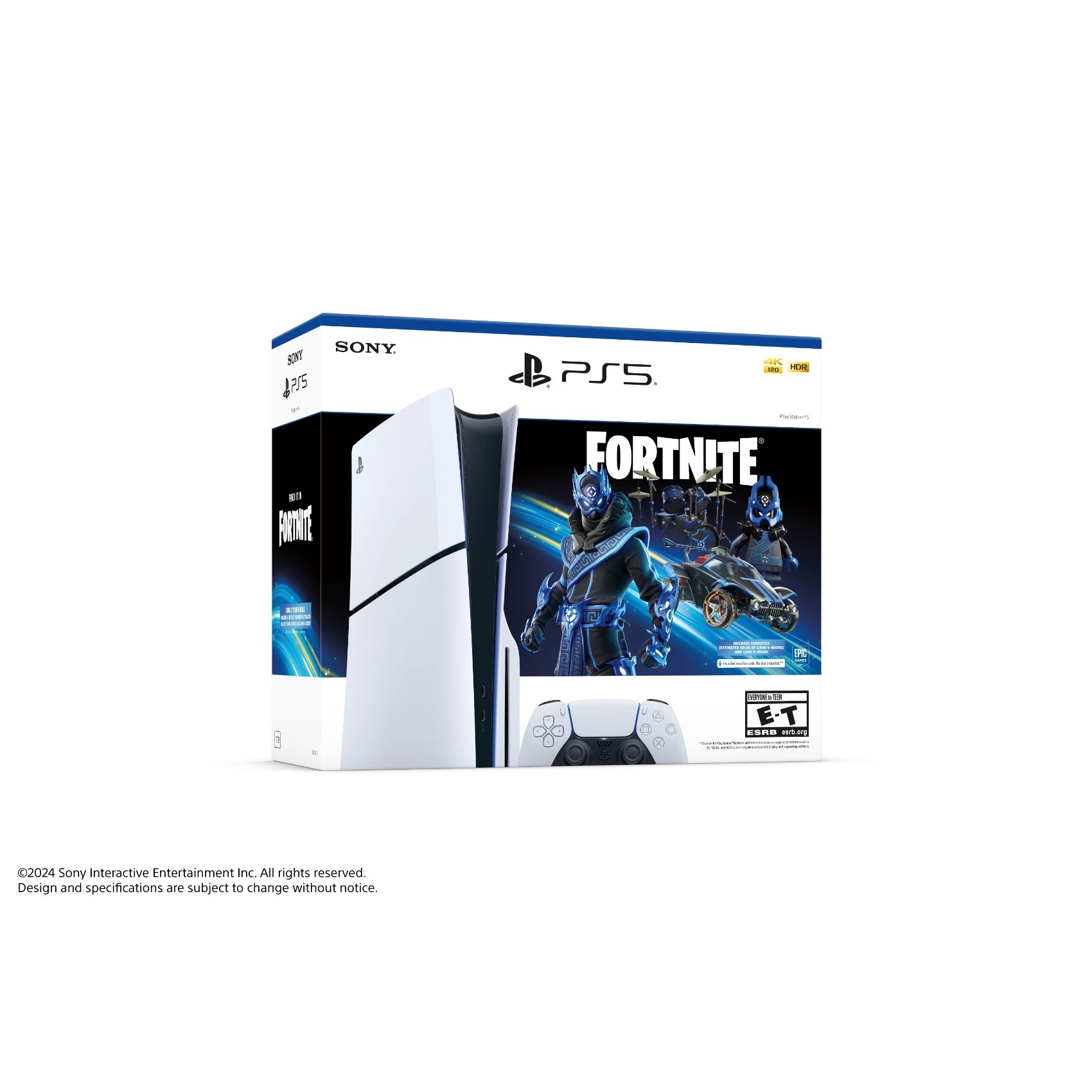 PlayStation 5 Disc Edition – Fortnite Cobalt Star Bundle - Image 3