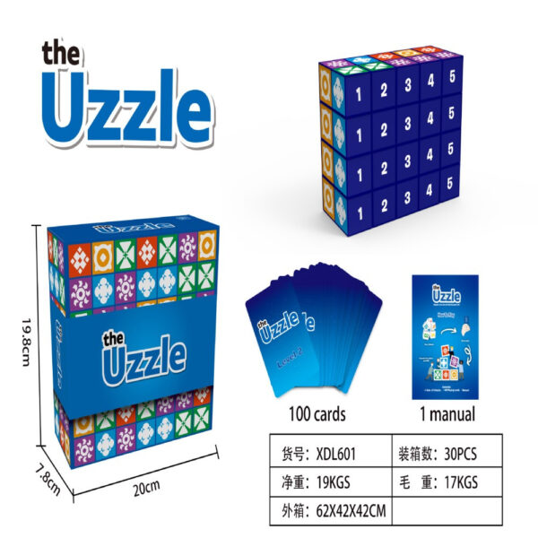 Children's puzzle building blocks, 1-4 person board game puzzle games, children and adult family board game puzzle games, family interactive board games, birthday gifts, Christmas gifts, New Year gifts. - Image 5