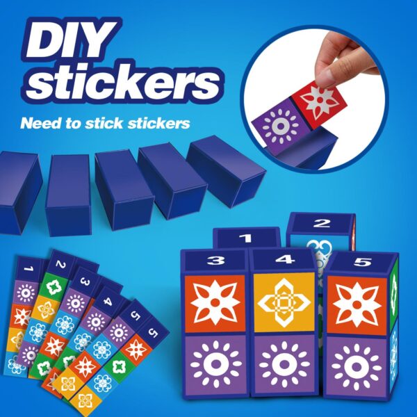 Children's puzzle building blocks, 1-4 person board game puzzle games, children and adult family board game puzzle games, family interactive board games, birthday gifts, Christmas gifts, New Year gifts. - Image 4