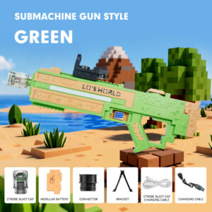 Mosaic Super Large Capacity Automatic Water Absorption Electric Continuous Water Splashing Water Saving Water Gun Beach Children's Toy Water Electric Water Gun-Outdoor Water Toys Splashing Children, Summer Fun Toys for Children and Adults, Summer Outdoor Beach and Pool Party