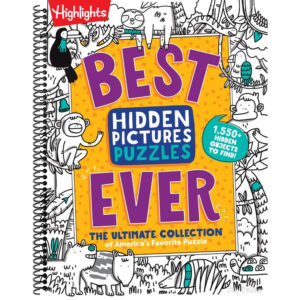 Best Hidden Pictures Puzzles Ever: Find Over 1,550 Hidden Objects in Highlights Best Collection of Hidden Pictures Puzzles, 20 Types of Puzzles and Mo (Spiral-bound)