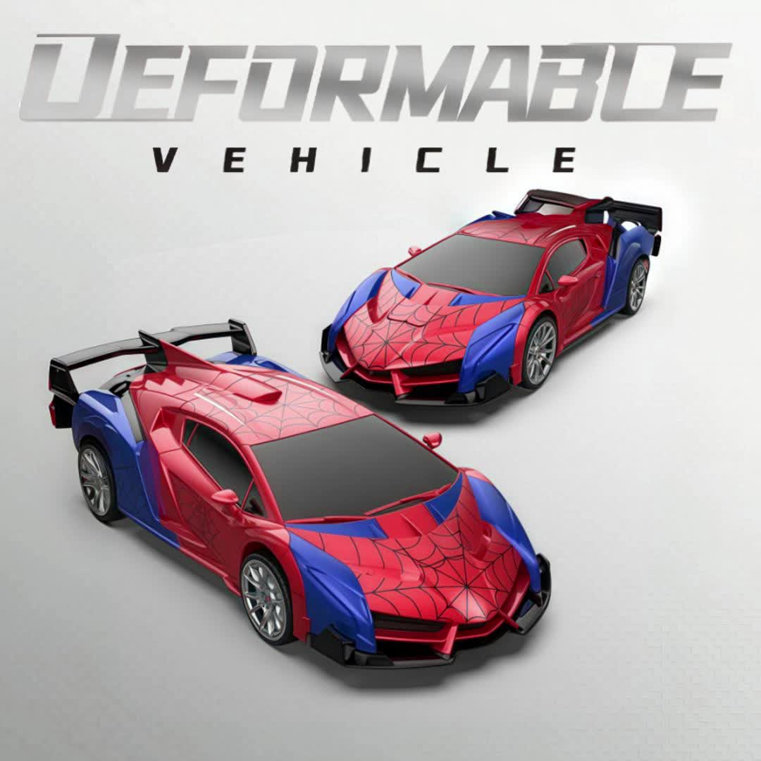 Remote Control Car, One-button Transform Robot Spider Transformer Toy Car With Cool LED Headlights, 2.4Ghz 1:18 Scale, 360 Degree Rotation Drift, Christmas Birthday Gift For Boys And Girls - Image 12